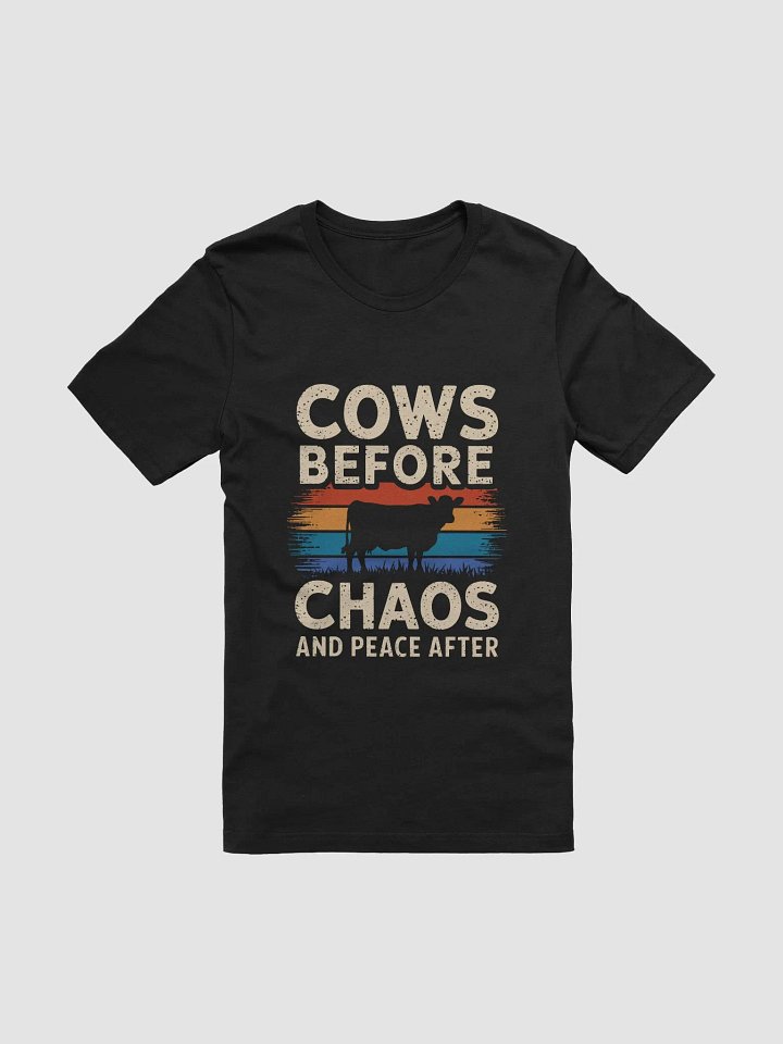"Cows before" t-shirt product image (1)