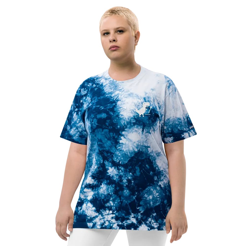 NO SPOONS embroidered tie-dye tee product image (53)
