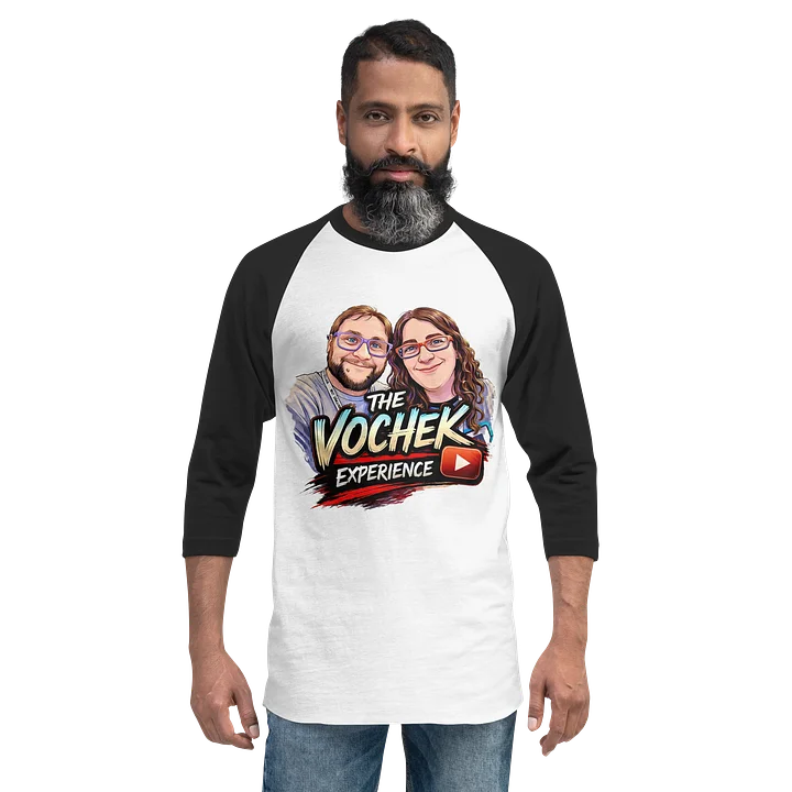 The Vochek Experience Logo Tultex Fine Jersey Raglan Tee product image (2)