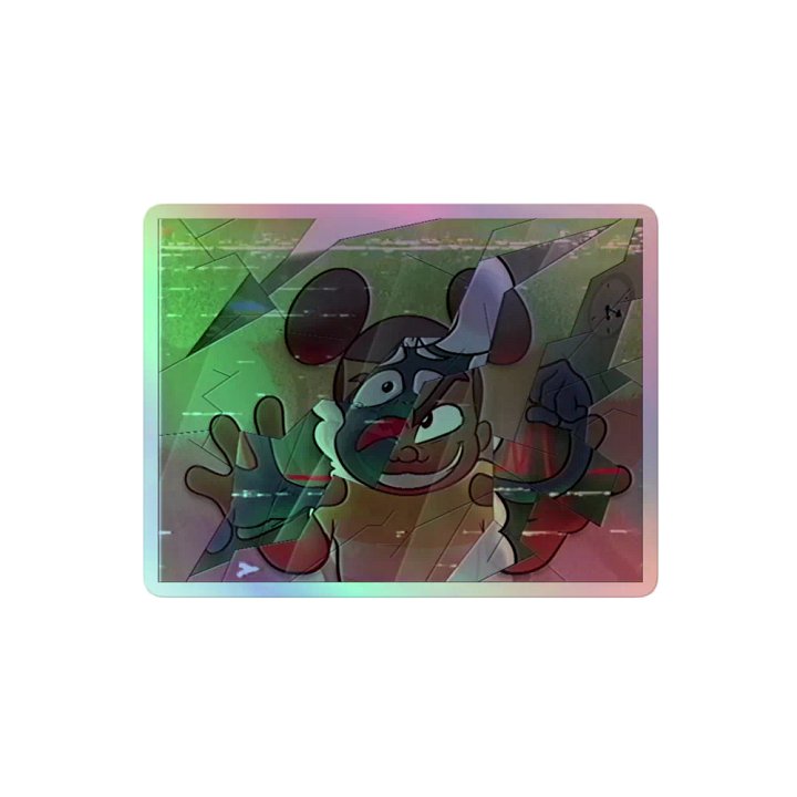 Crack the Screen Holo Sticker product image (2)