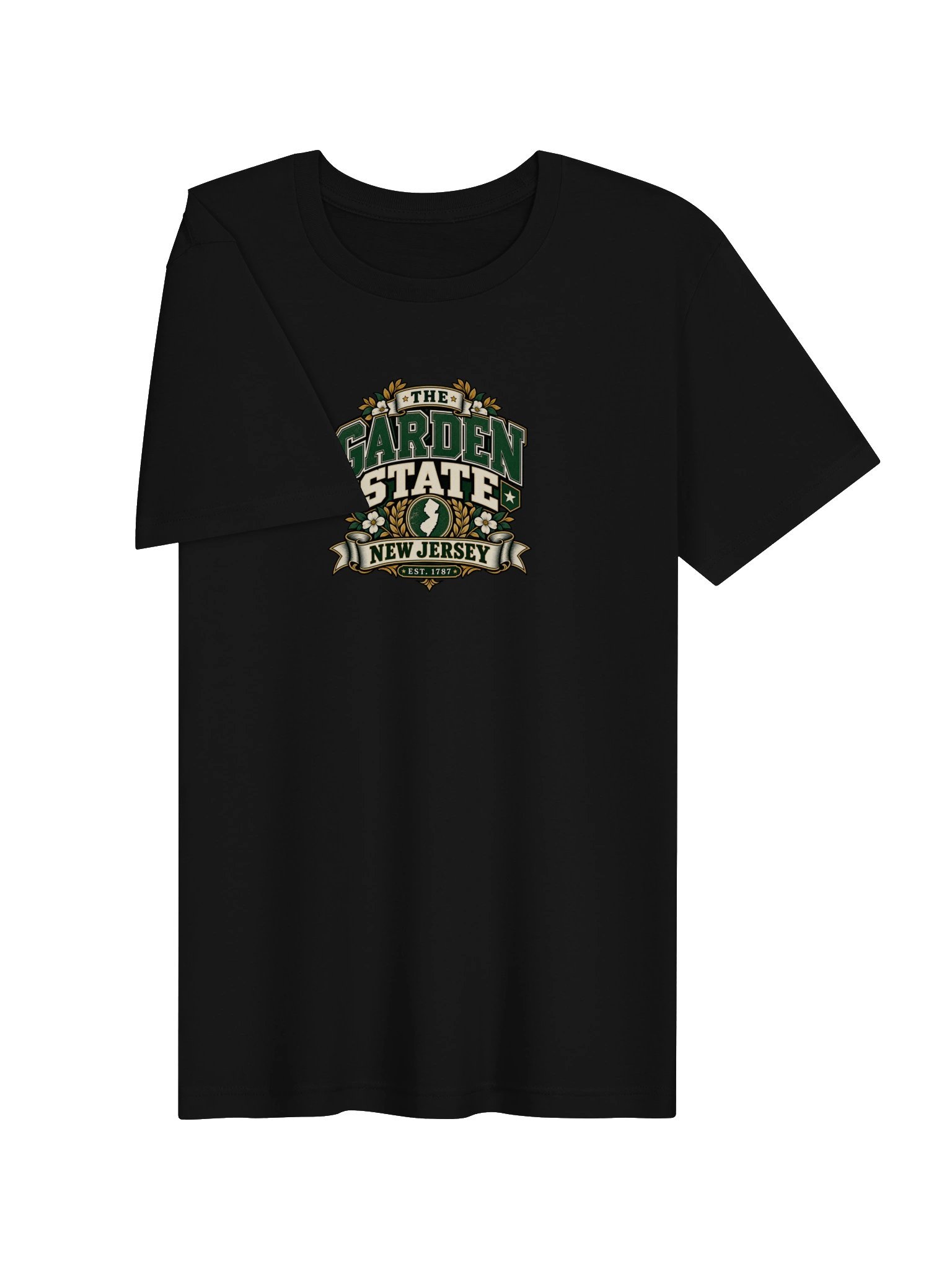 The Garden State New Jersey T-Shirt — Compact Graphic product image (3)