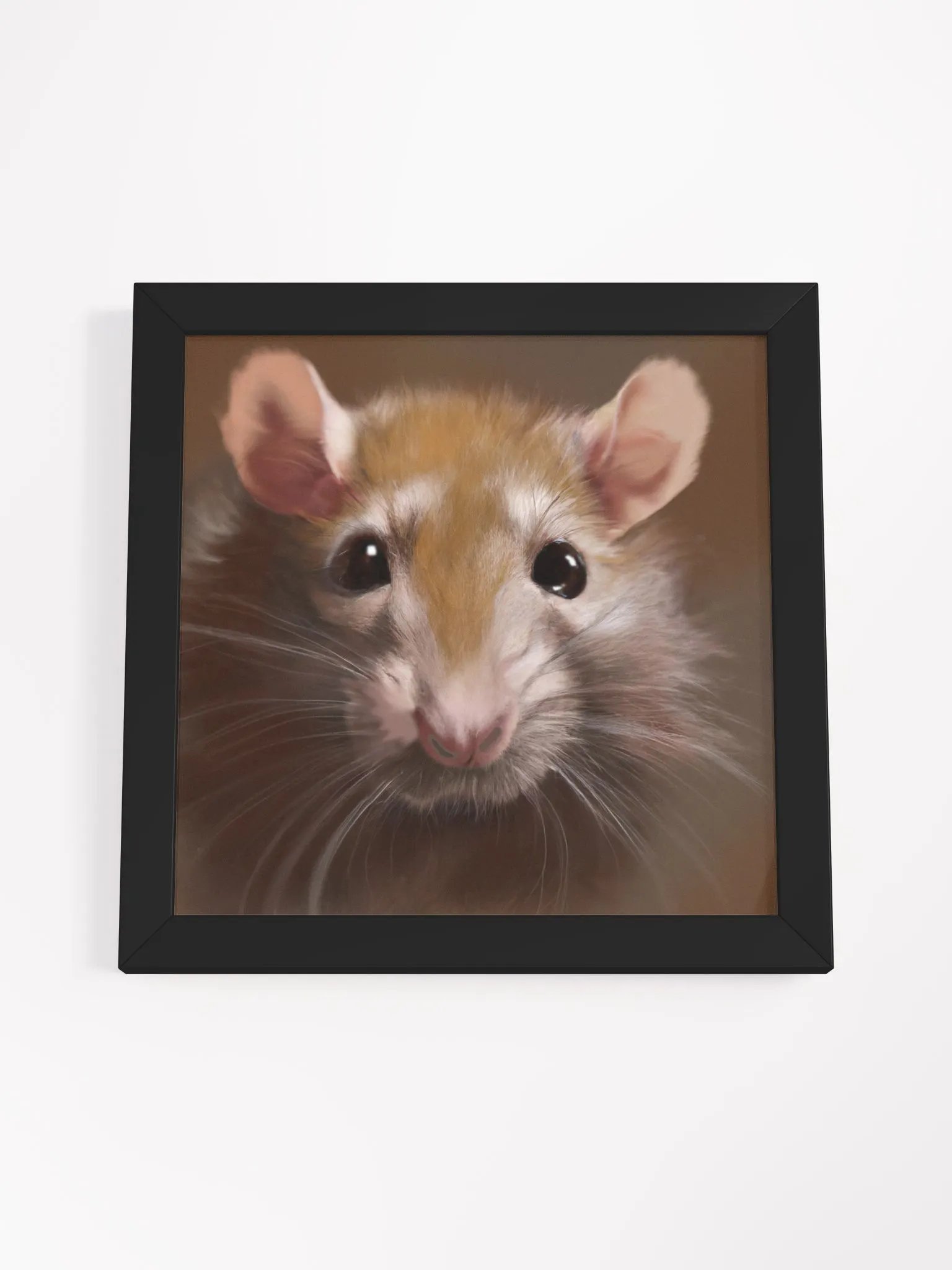 Wuv rat framed print product image (17)
