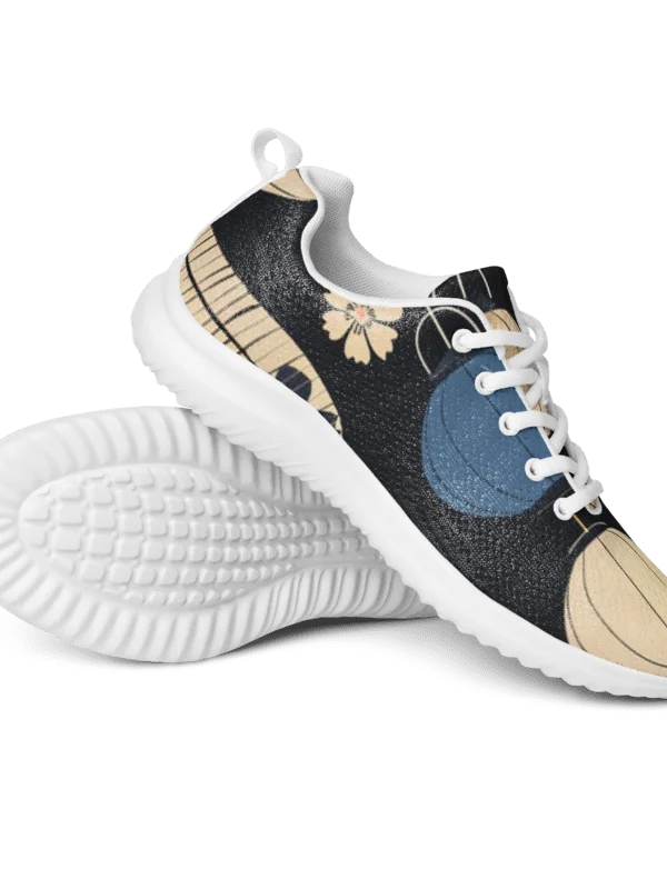 Japanese Lantern Women's Athletic Shoes | Traditional Festival Art Sneaker product image (3)