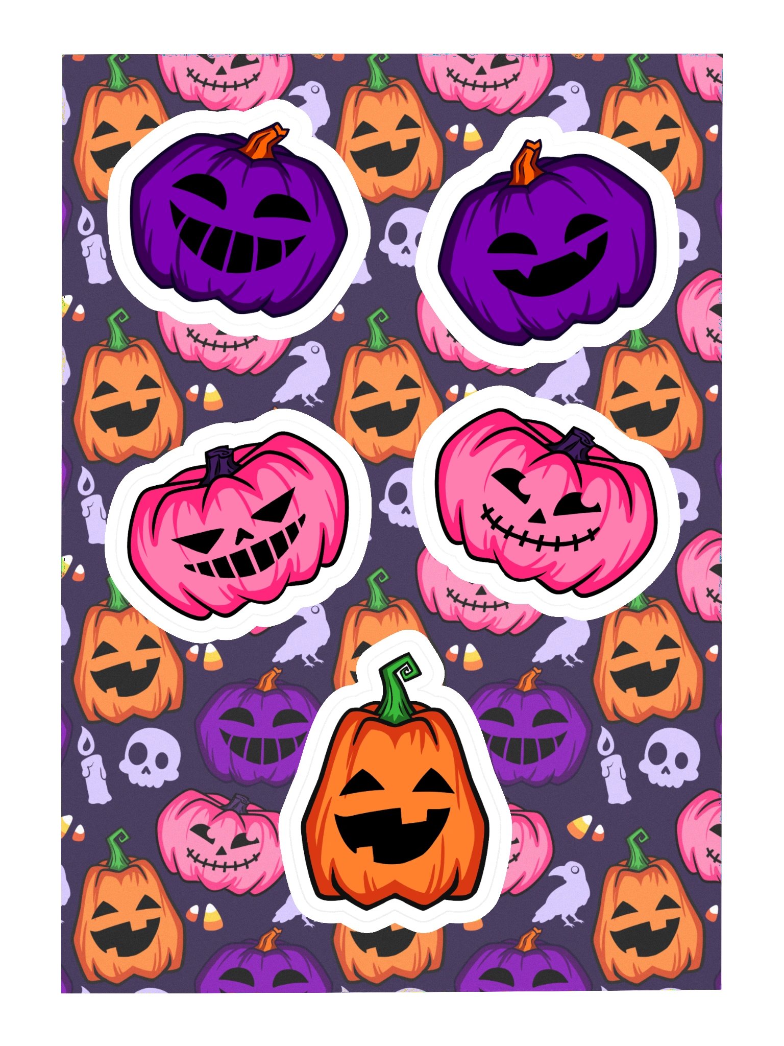 Pumpkin Sticker Sheet product image (3)