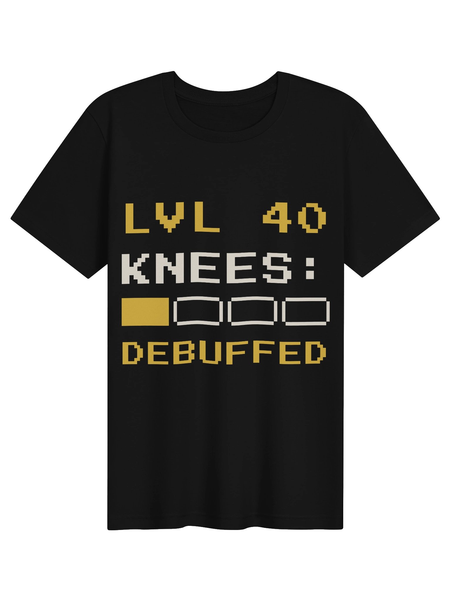 LVL 40 Knees Debuffed Tee product image (2)