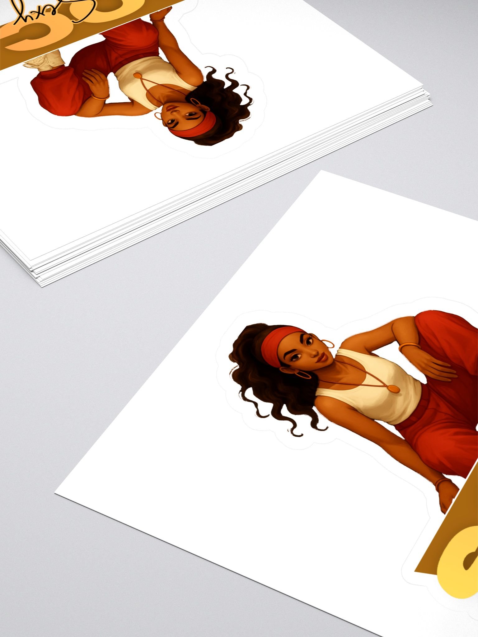 ''Philius Apparel'' Kiss Cut Stickers - SOCA Style! product image (4)