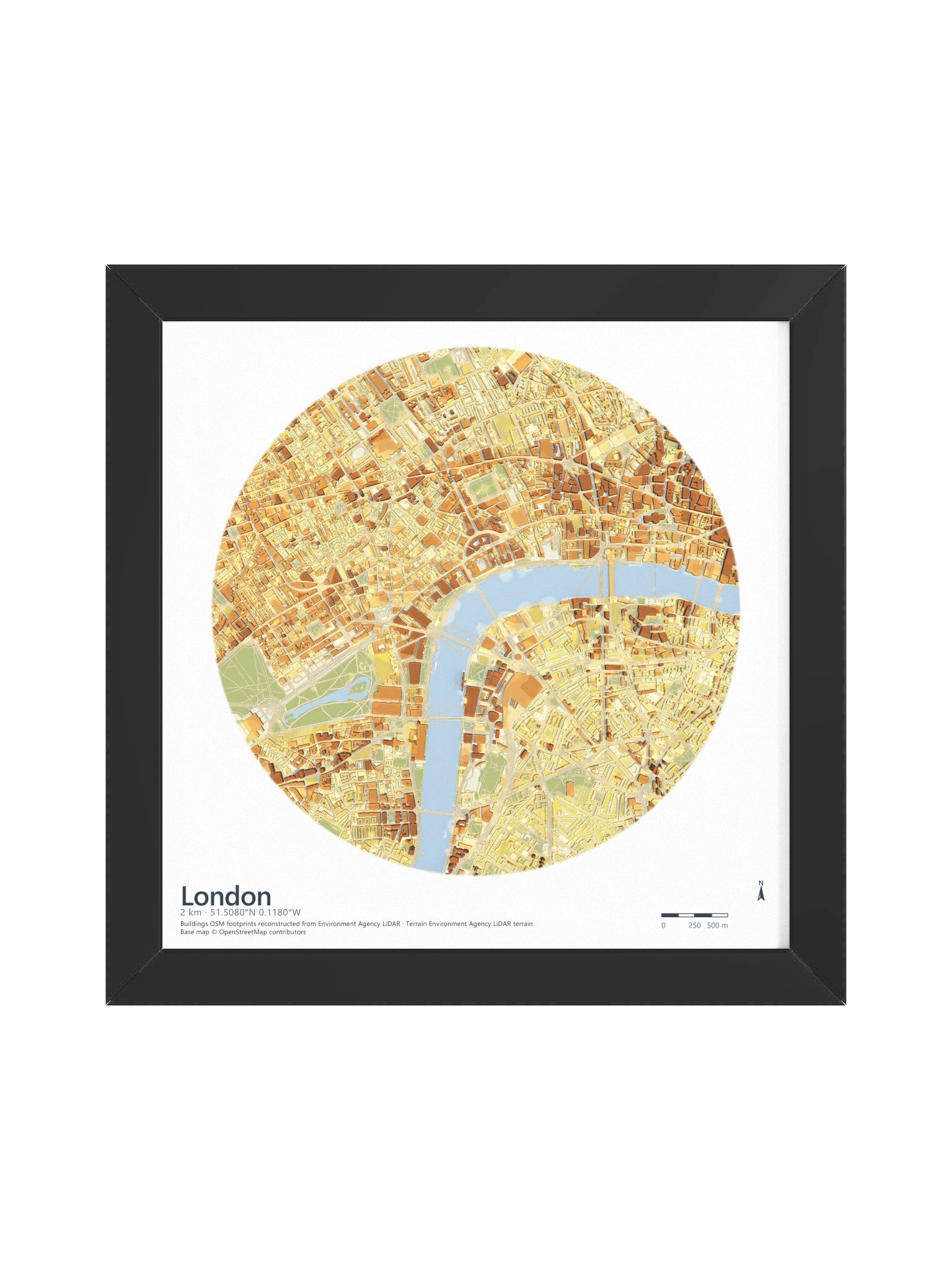 London: 3D City Map product image (1)