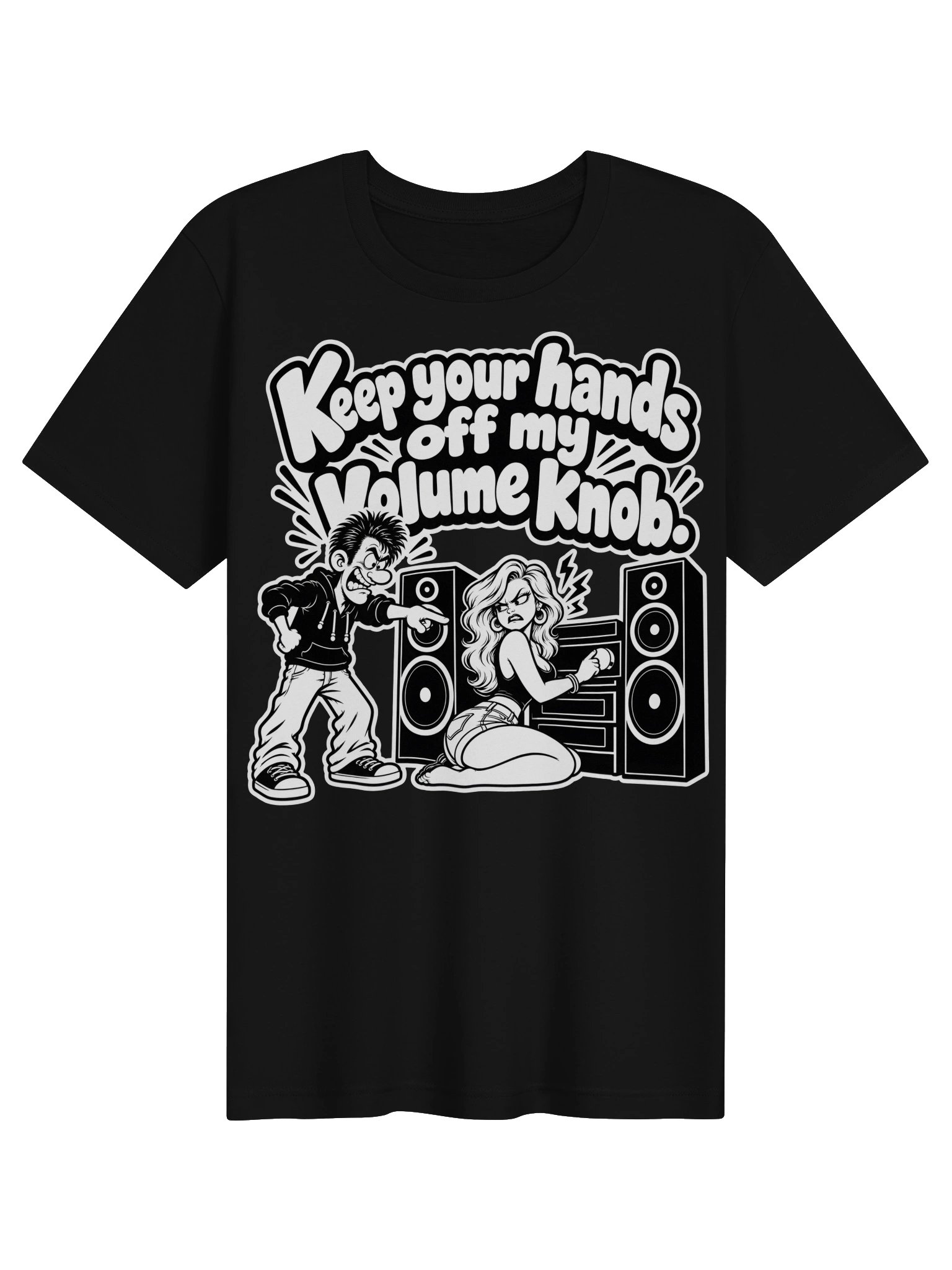 Keep Your Hands of my Volume Knob - Unisex T-shirt product image (1)