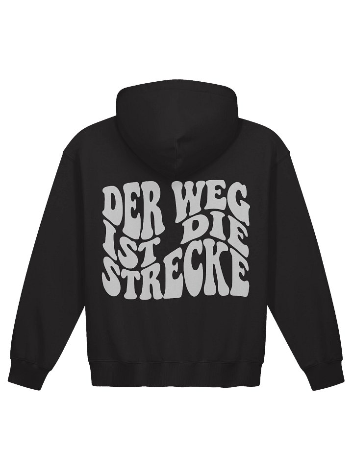 Der Weg ist die Strecke - French Terry Hoodie product image (4)