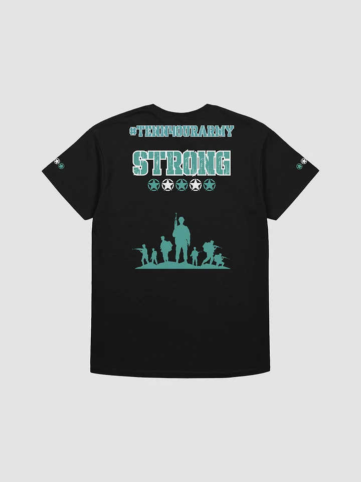 #TeNN4OURARMY T-Shirt - Teal & White product image (2)