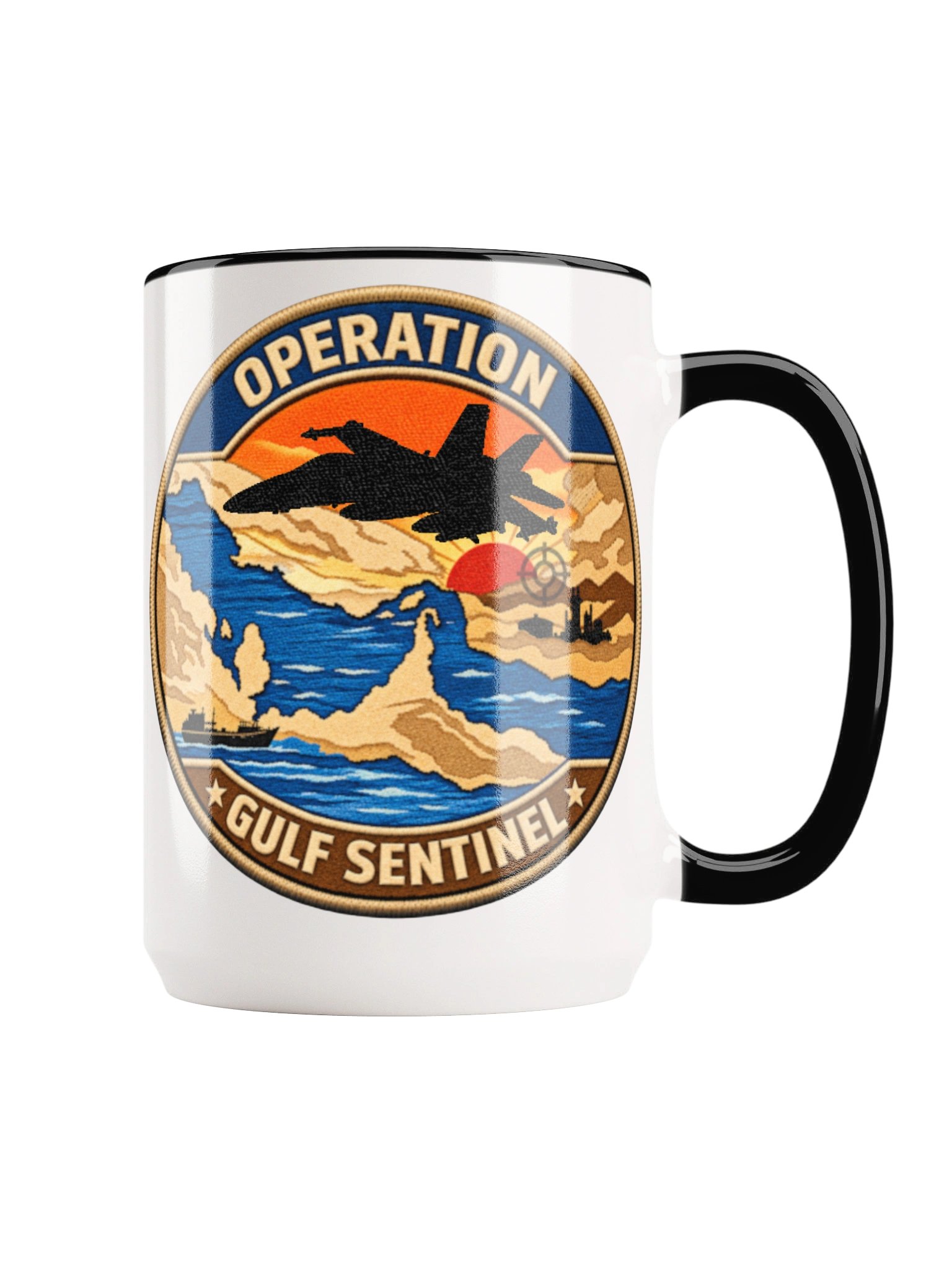 Operation Gulf Sentinel — Ceramic Mug product image (1)