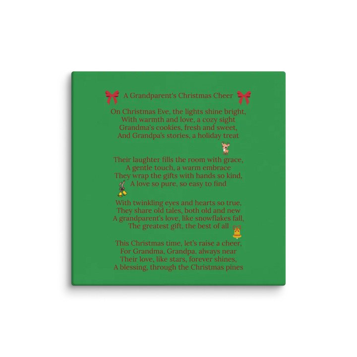Grandparents' Christmas Tales Canvas product image (1)
