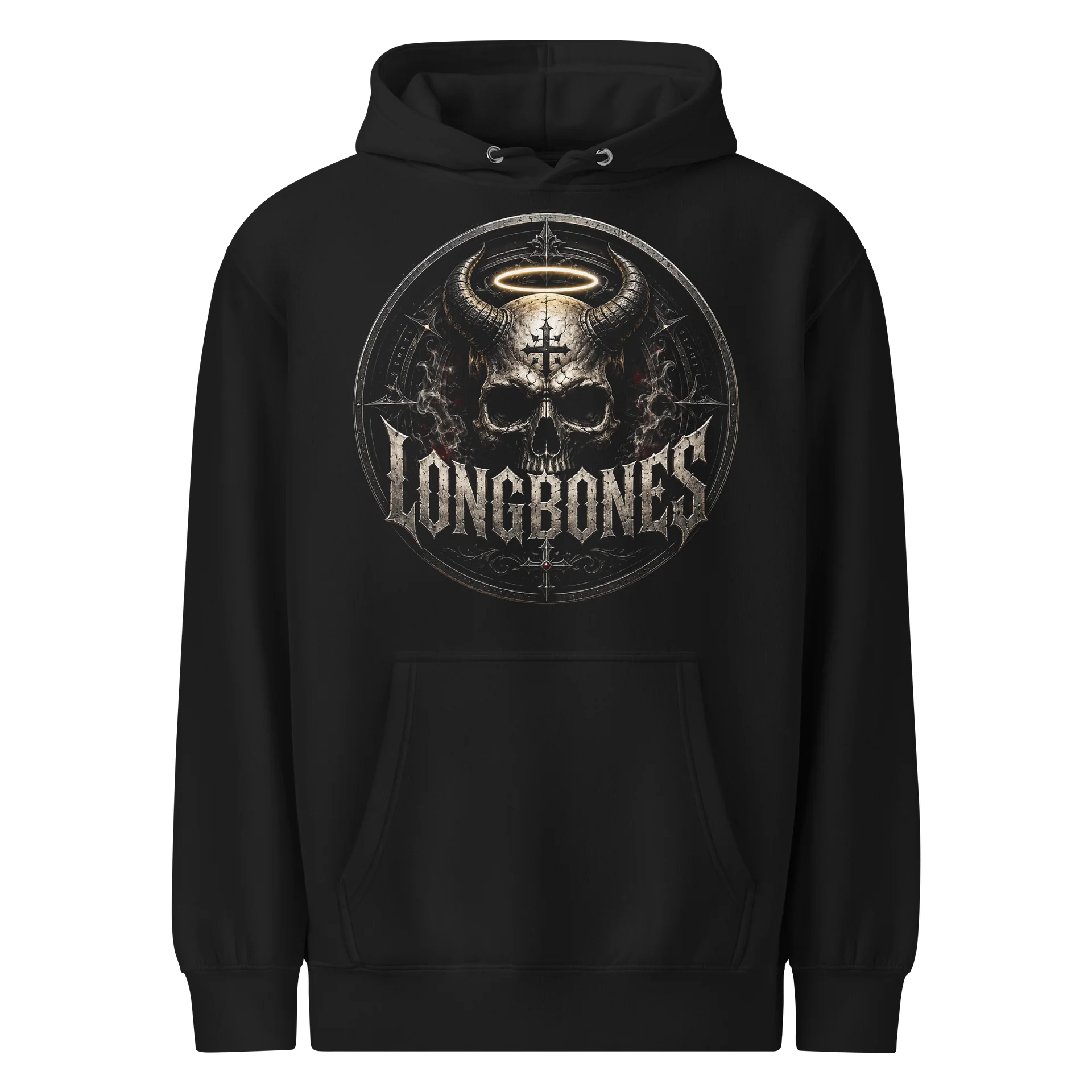 Longbones - Horns & Halo pullover Hoodie product image (1)
