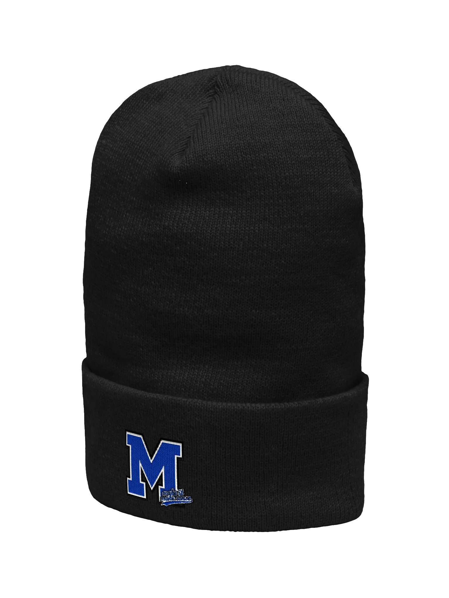 Make It Make Sense Blue M Cuffed Beanie product image (7)