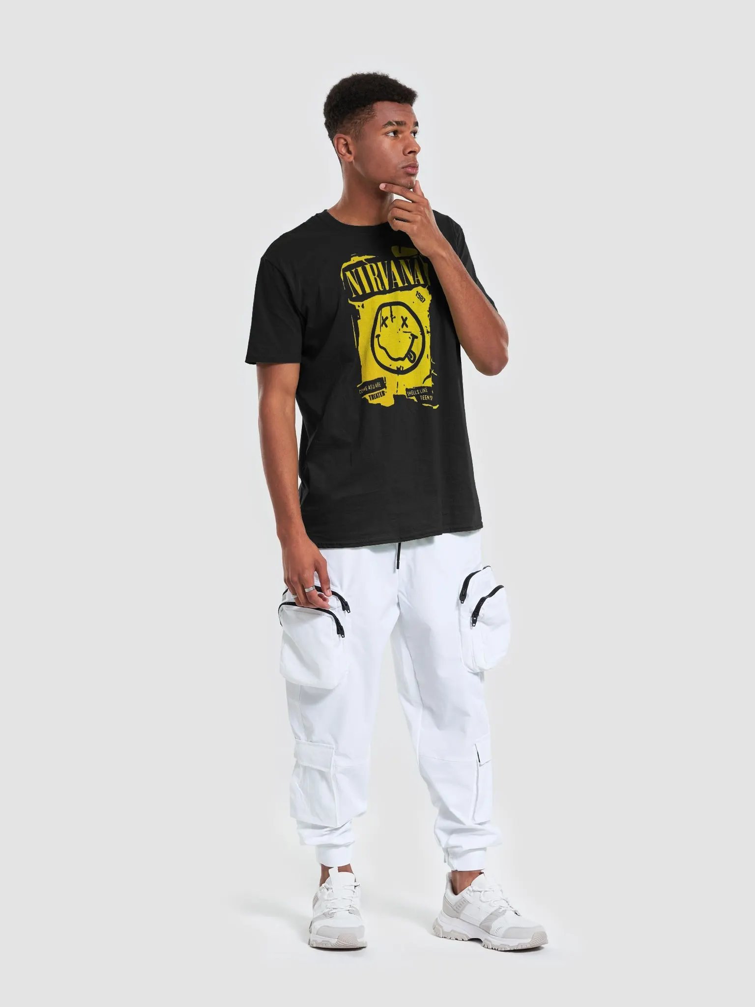 Nirvana T-Shirt – Iconic Grunge Band Graphic Tee product image (9)
