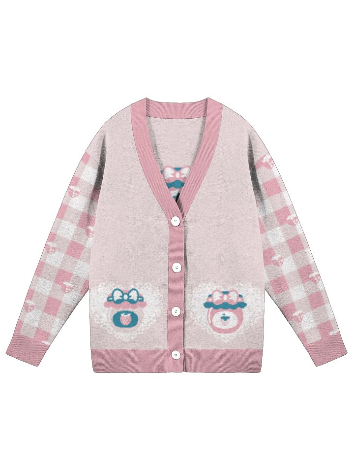 Jam Jamboree Cardigan – Pastel Pink product image (2)