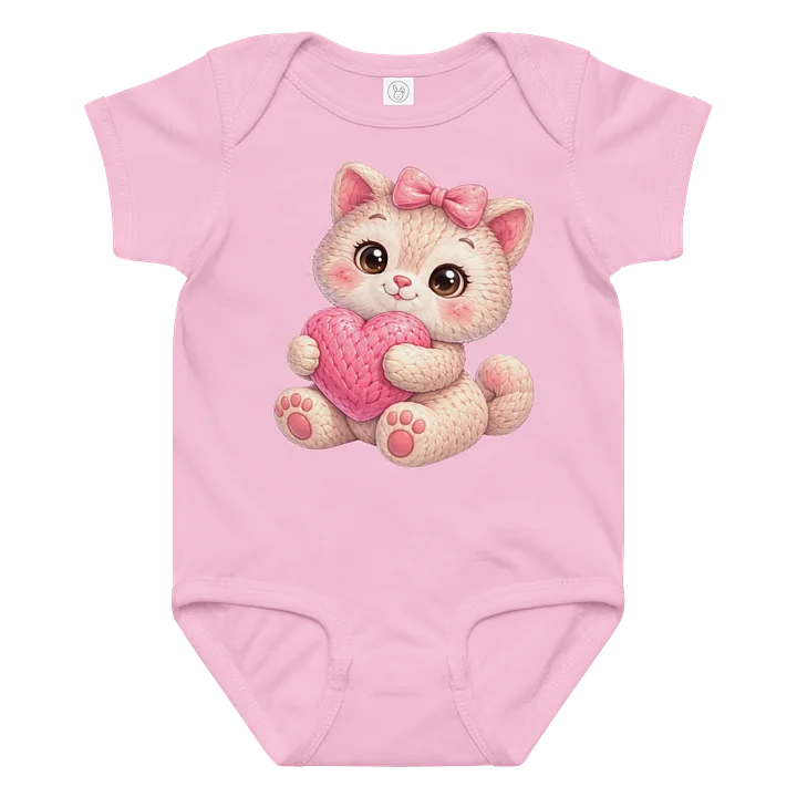 Sweetheart Kitten Baby Bodysuit product image (1)