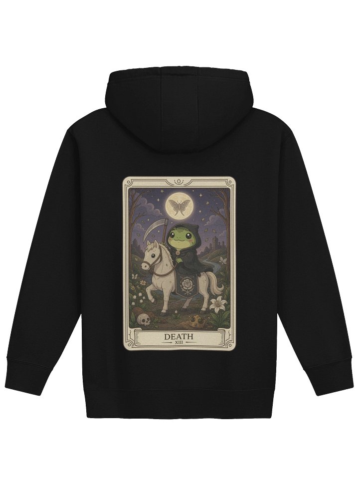 Death - Tarotoads! - Unisex Custom-made Heavy Cotton Hoodie product image (1)