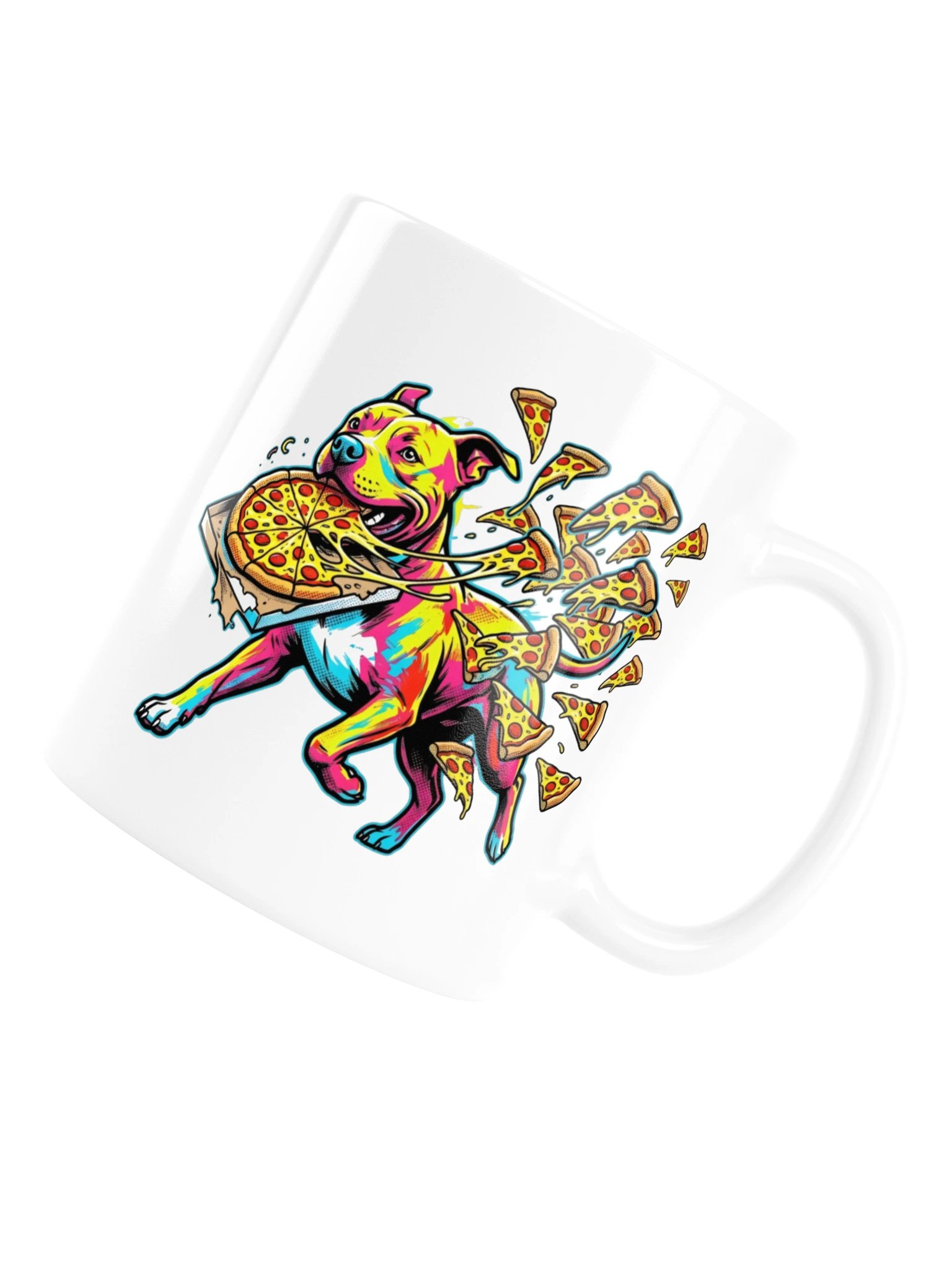 Pizza Heist Pit Bull Mug product image (6)