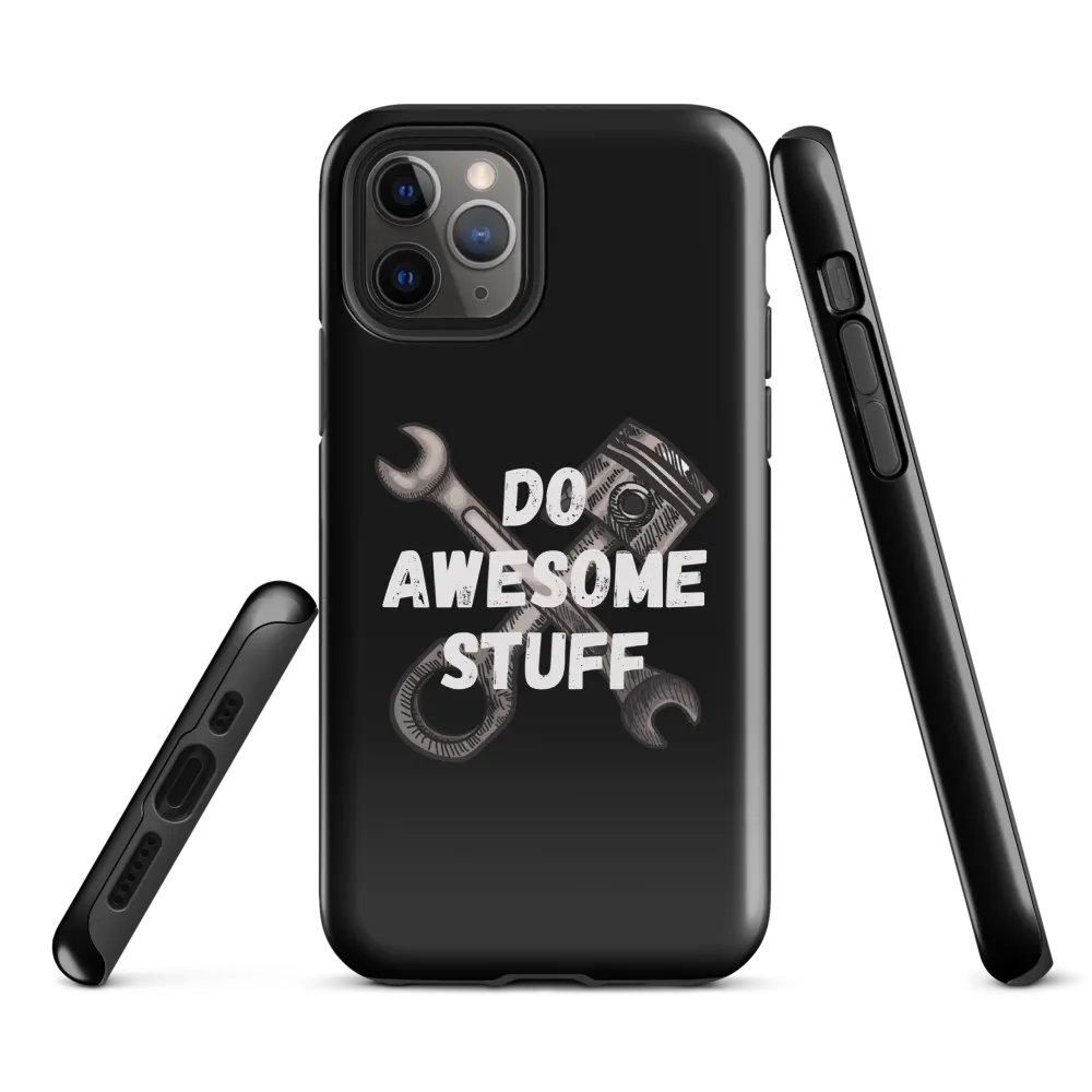 Do Awesome Stuff iPhone® Tough Case product image (3)