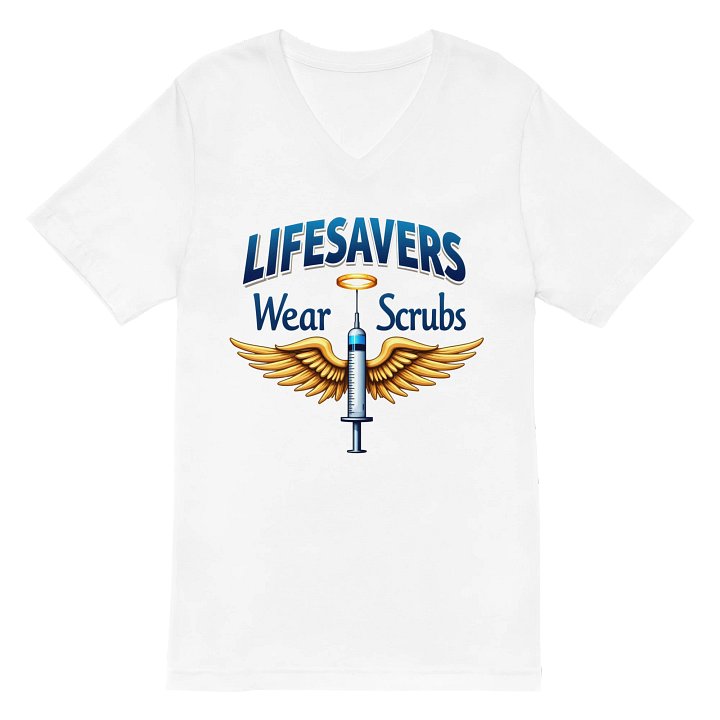 Divine Scrubs V-Neck Tee product image (2)