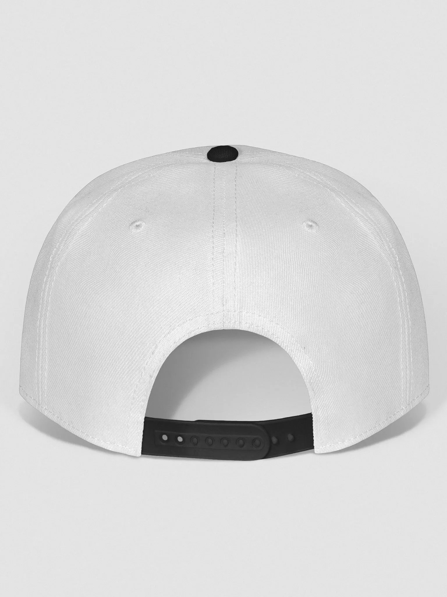 White/Black Bold Logo Snapback product image (4)