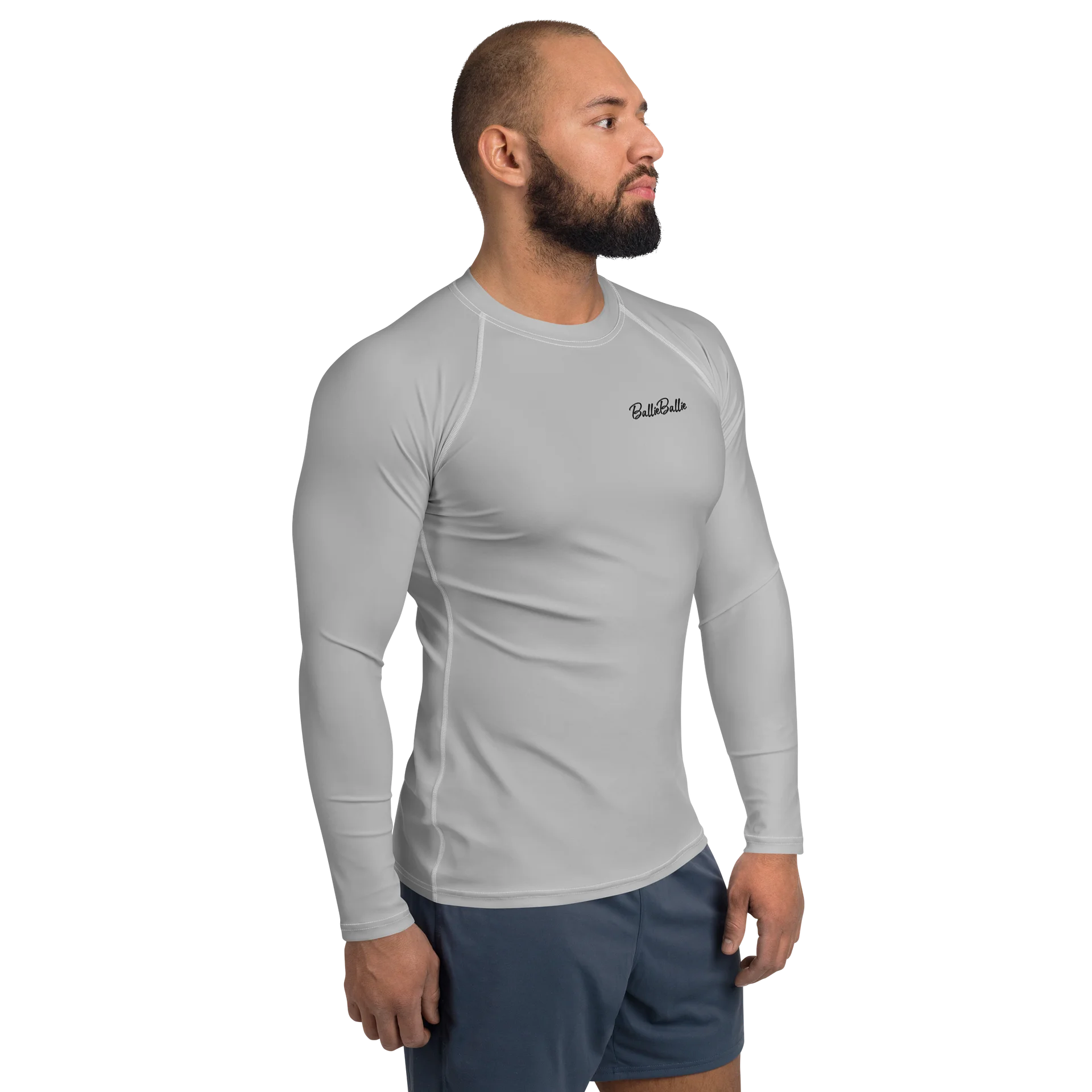 Rash Guard shirt Silver product image (4)