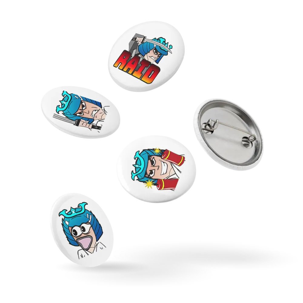 Hoenma Emote Pin Button Set product image (9)