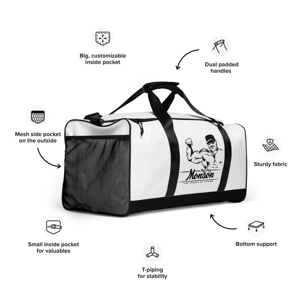 Big Craig Monson The Peoples Champ Duffle Bag product image (12)