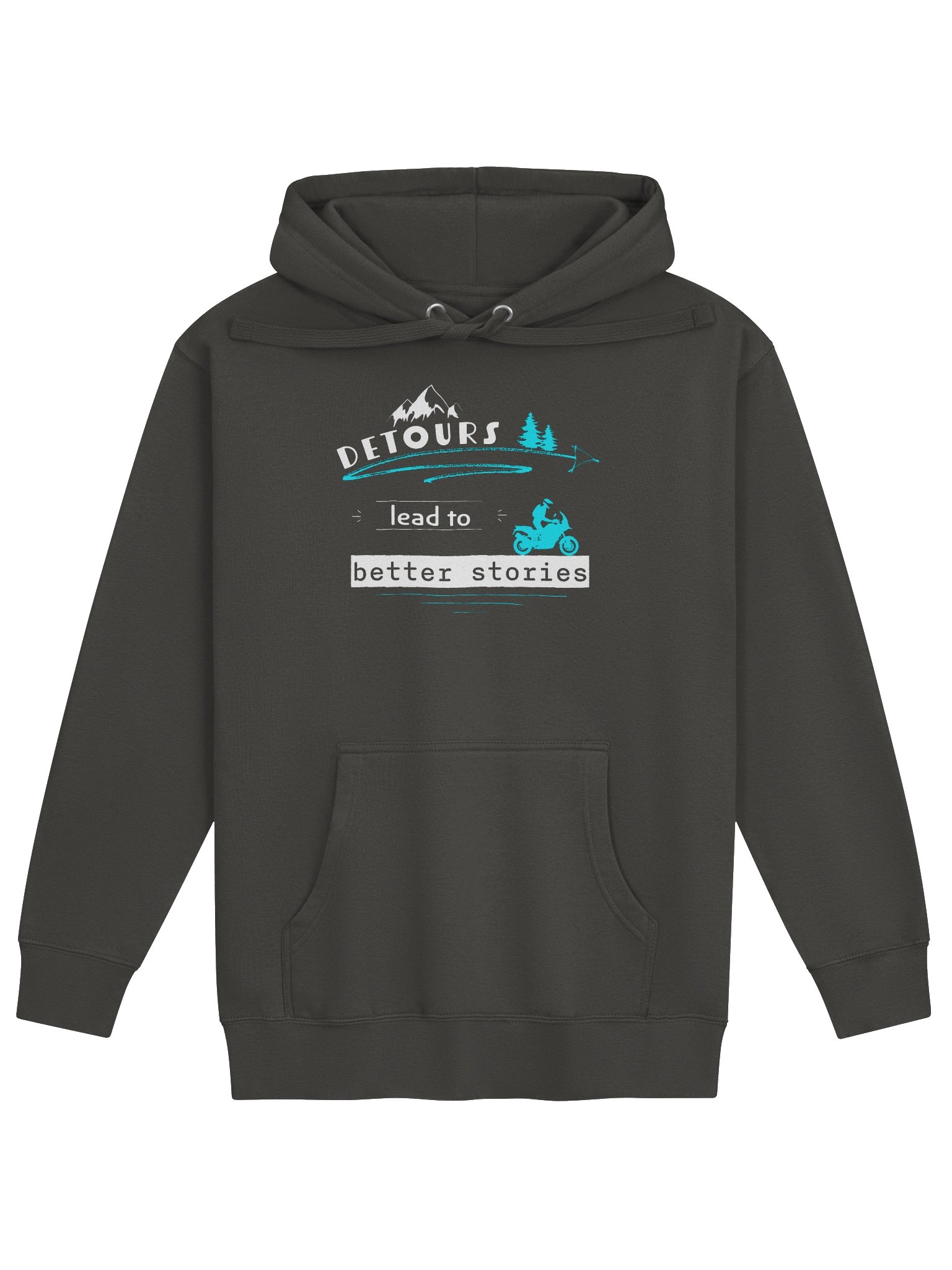 WOMEN’S Hoodie | Detours lead to better Stories product image (1)