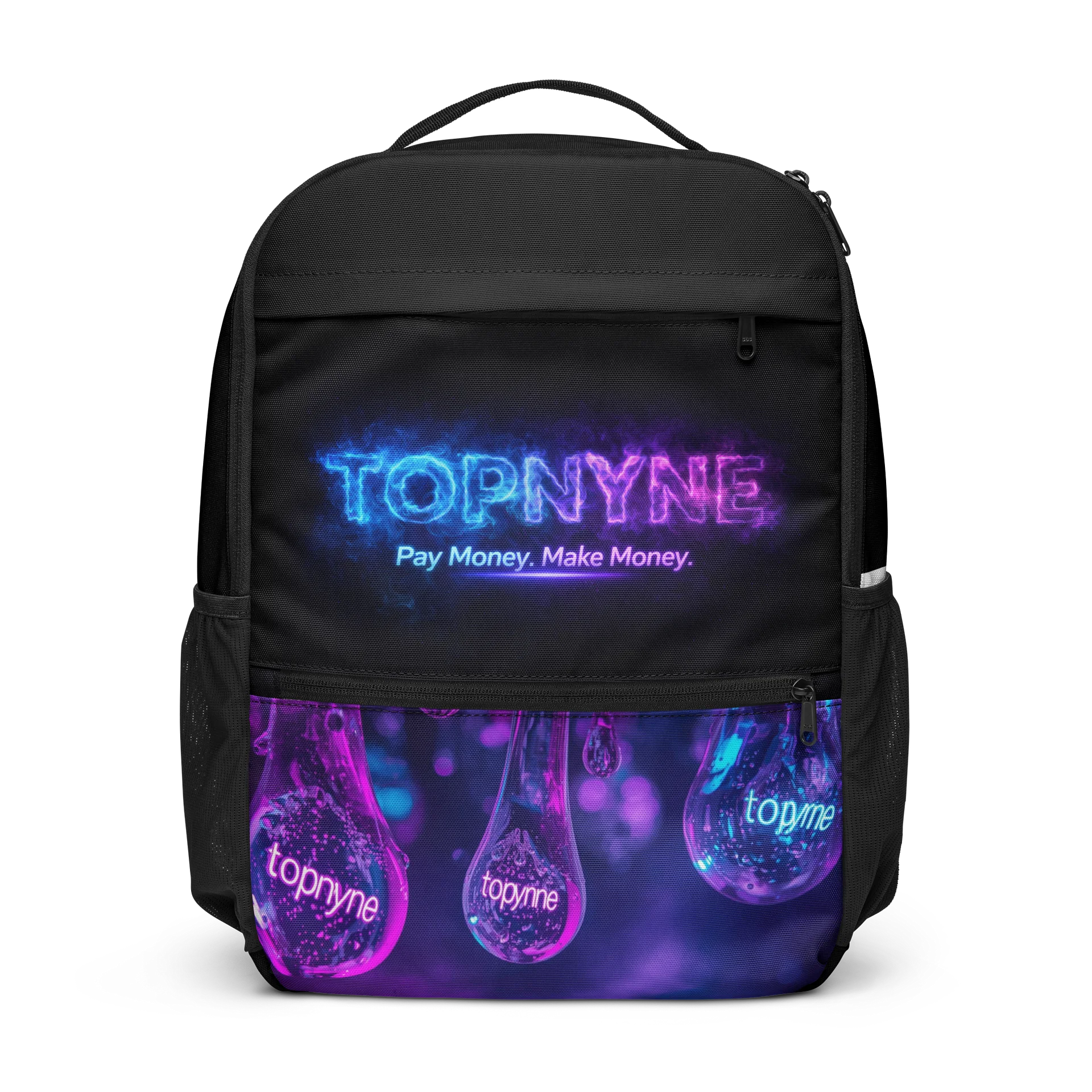 TOPNYNE Neon Droplet Utility Backpack product image (1)