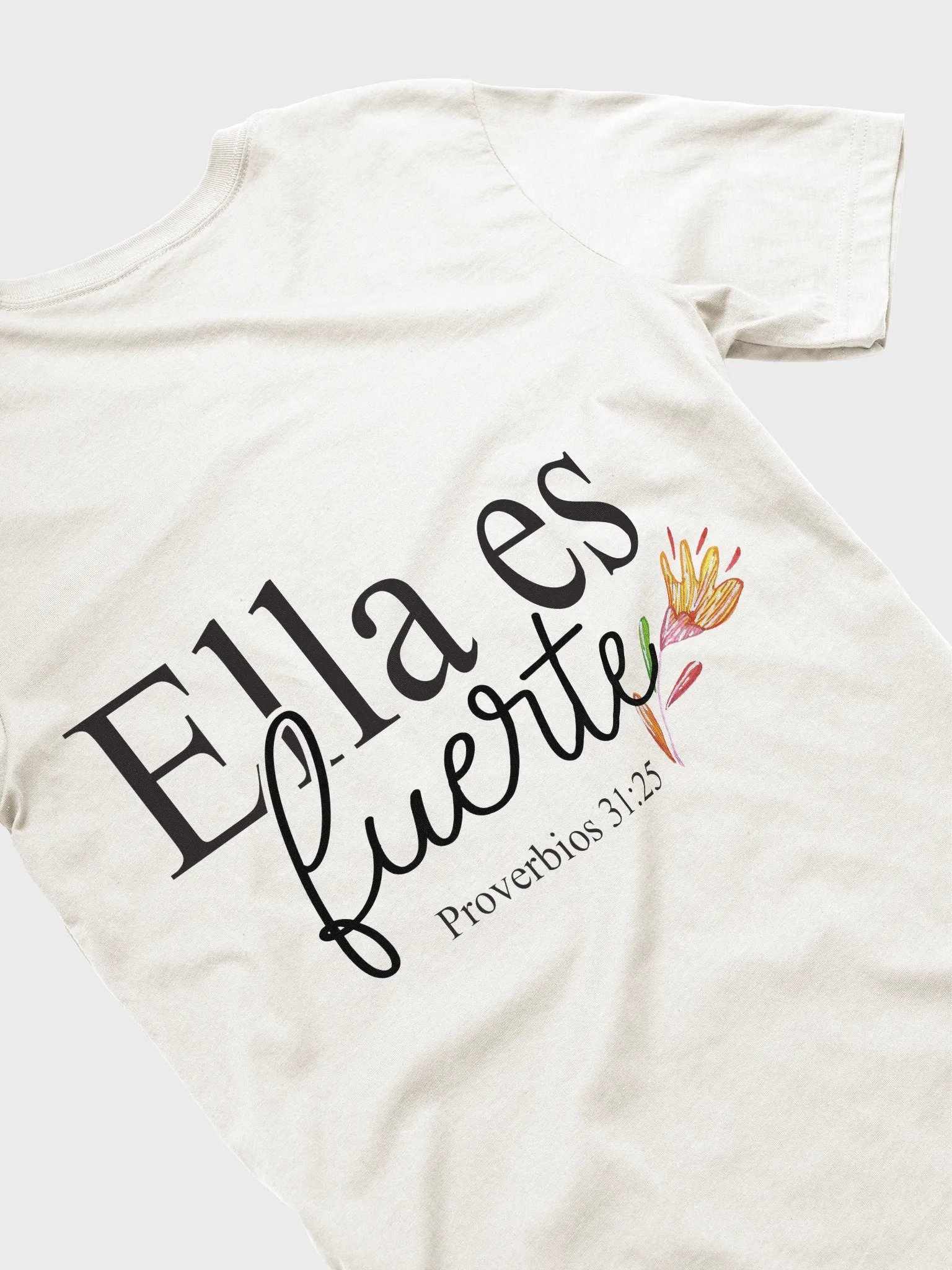 Ella es Proverbios 31:25 T-Shirt product image (4)