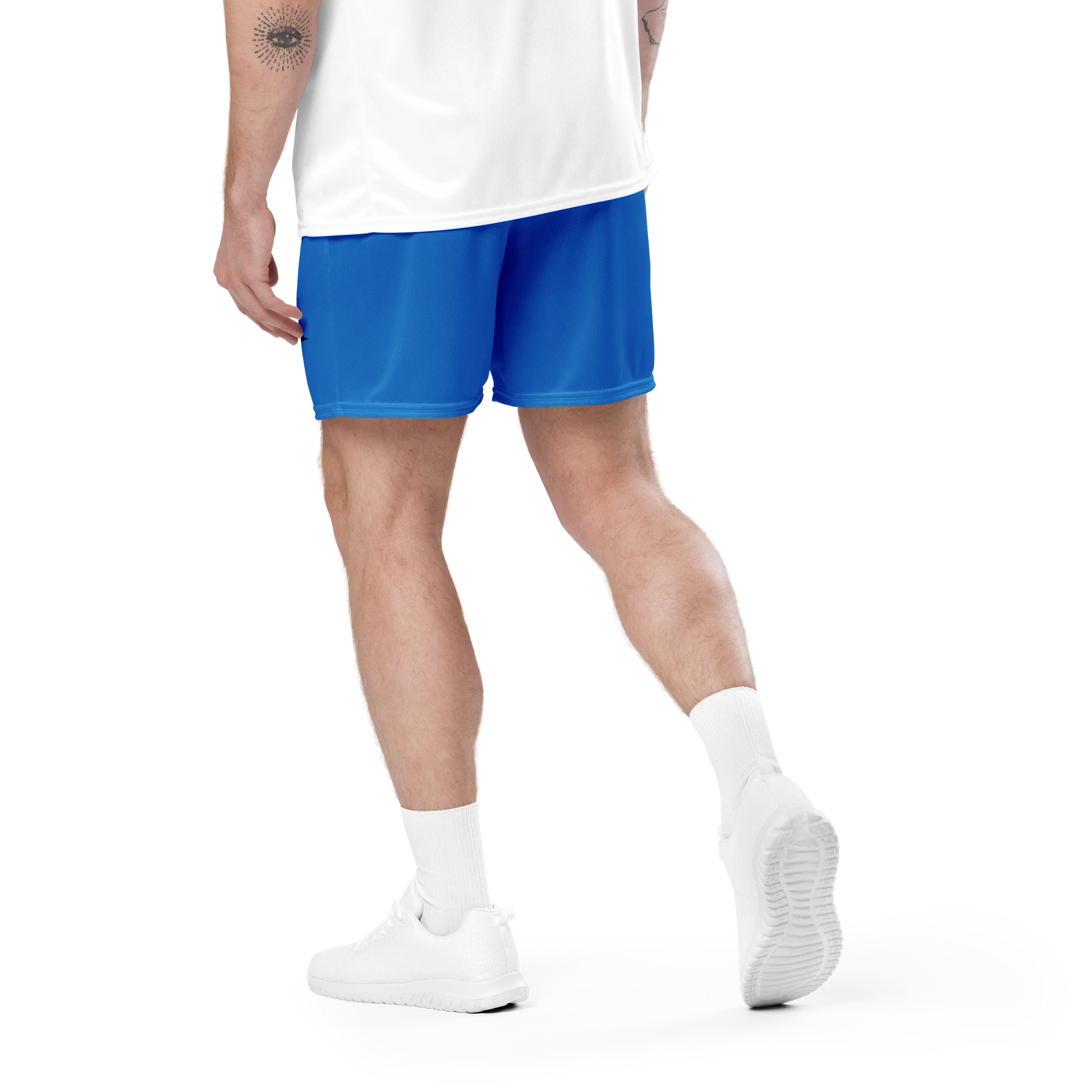 F&F Script Mesh Shorts (NVY) product image (4)
