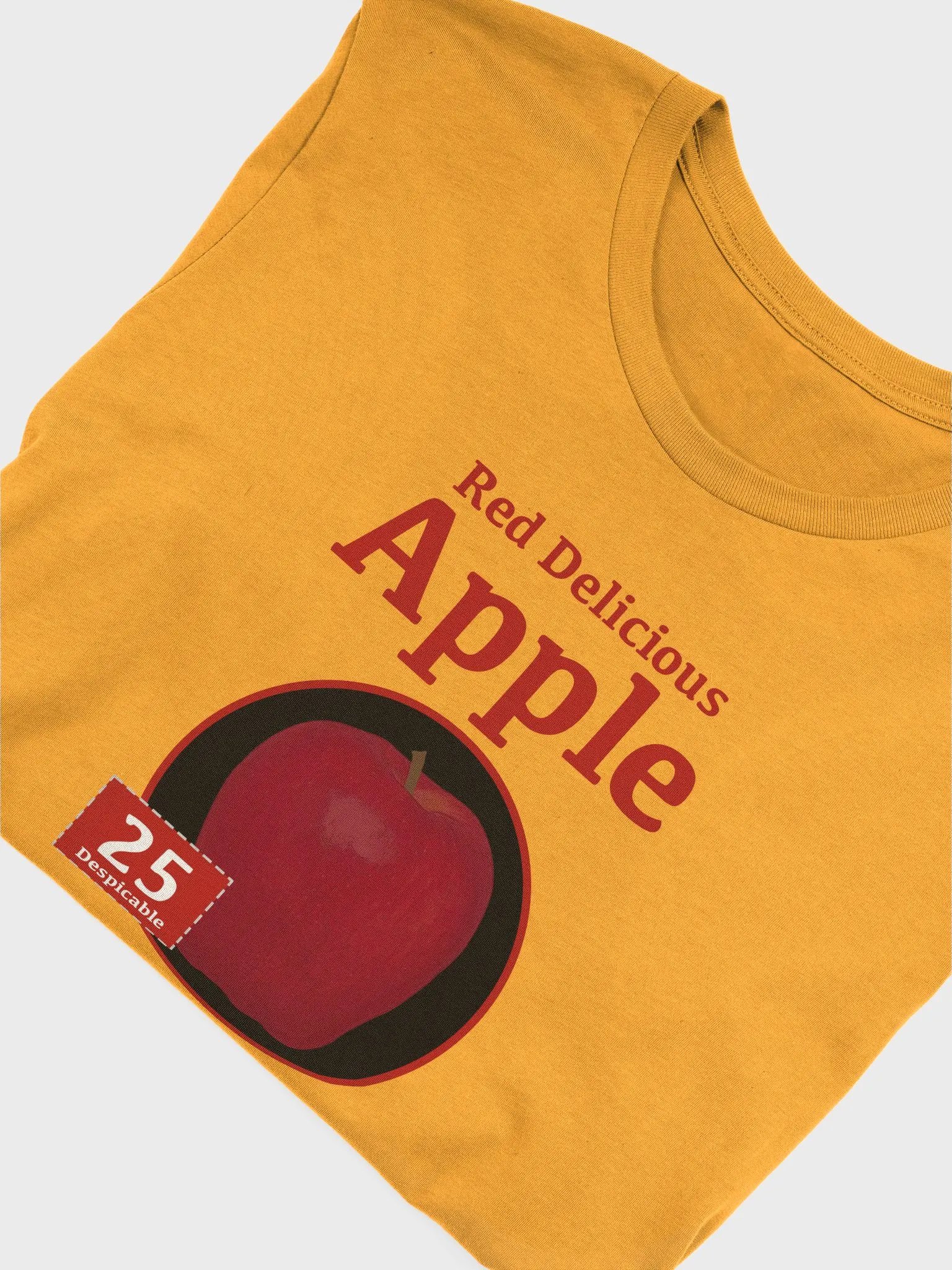 APPLE RANKINGS: Red Delicious Apple T-Shirt (Slim Fit) product image (4)