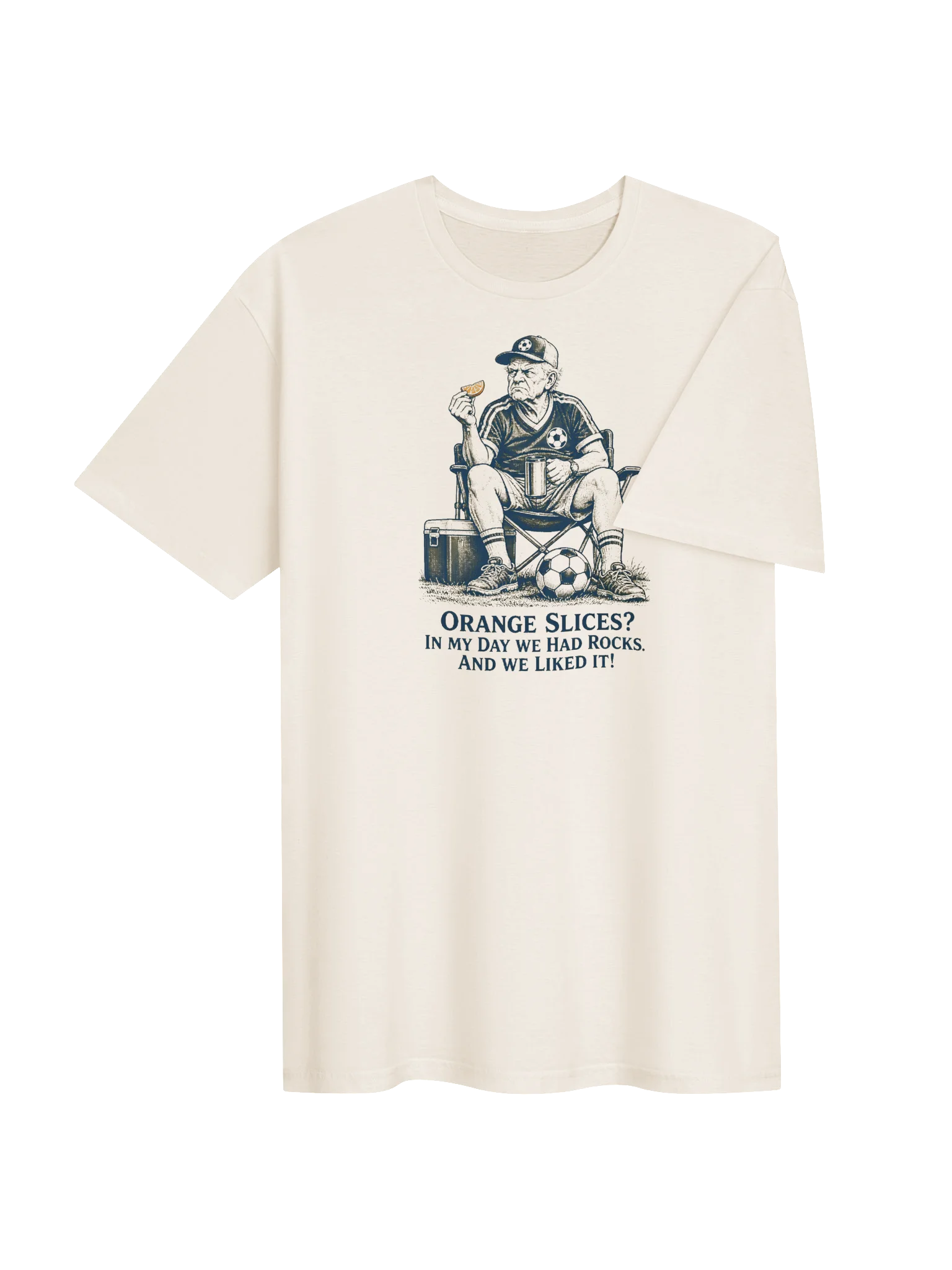 Orange Slices? Soccer Grandpa Humor Tee product image (4)