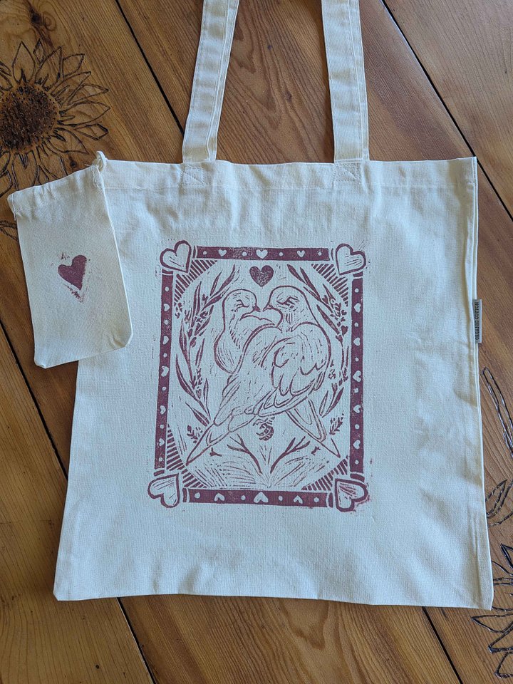 Doves Tote Bag product image (2)