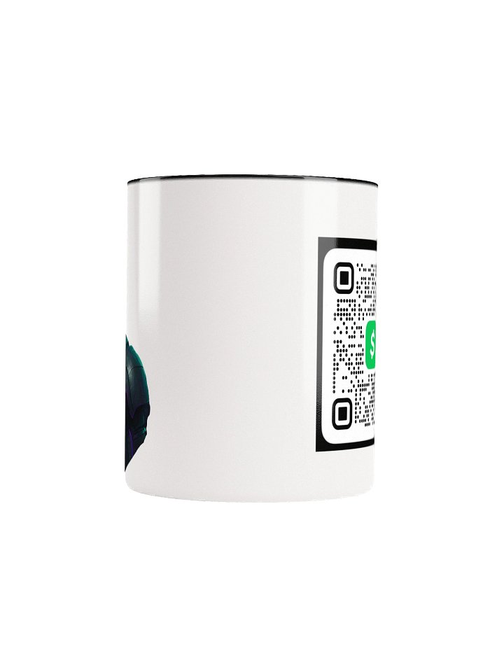 Futuristic Armor QR Code Mug product image (2)