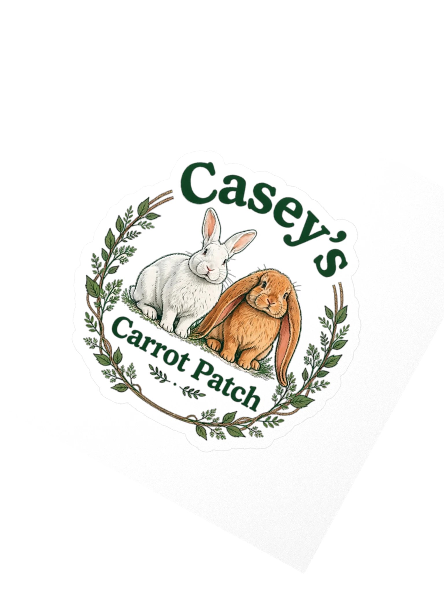 Casey's Carrot Patch Logo Sticker product image (2)