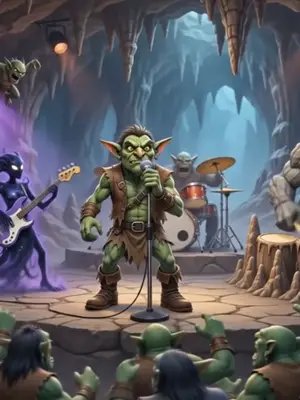 Agora Oculis Rock Band#fantasy #style #realm #lore #art #storytime #ai #artwork #tee #tiktok #clothing #entrepreneur #smile #artist #home #artistsoftiktok #fun #hat #hats #buckethat