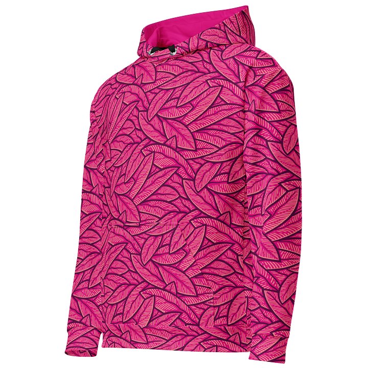 Pink Leafs - Unisex Hoodie product image (2)