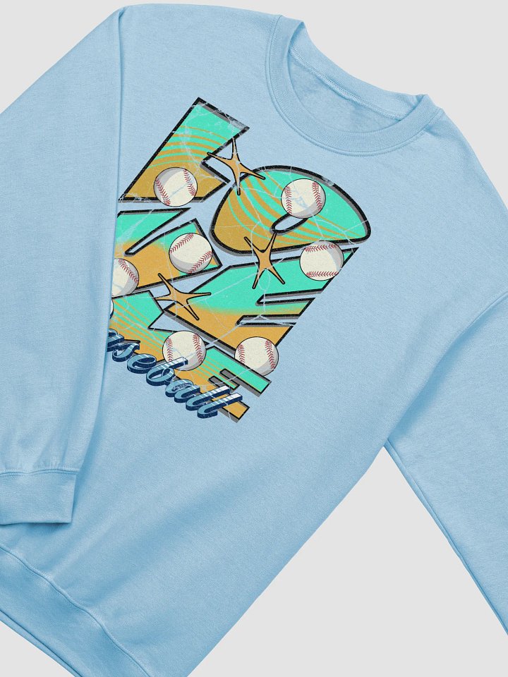 Love Me Baseball Sports Crewneck Sweatshirt product image (2)