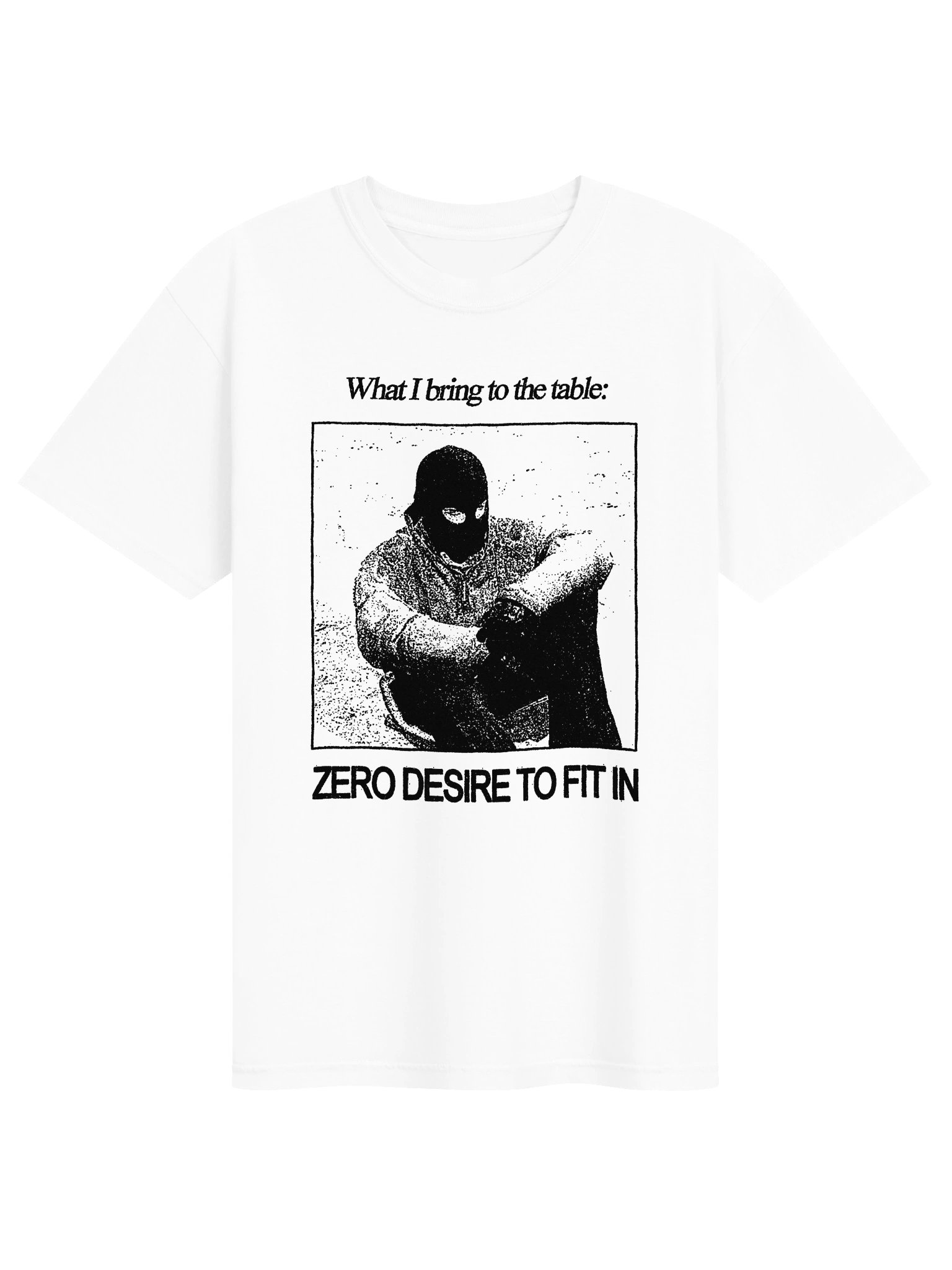 ZERO DESIRE (TABLE) T-SHIRT product image (1)