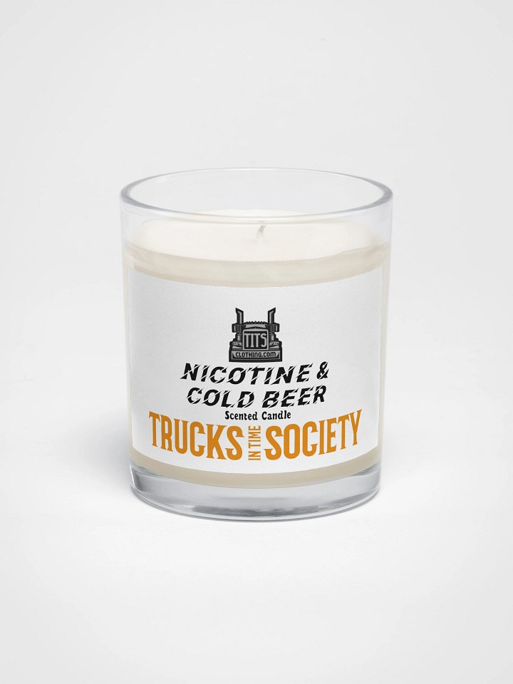 NICOTINE & COLD BEER - Cabin Candle product image (1)