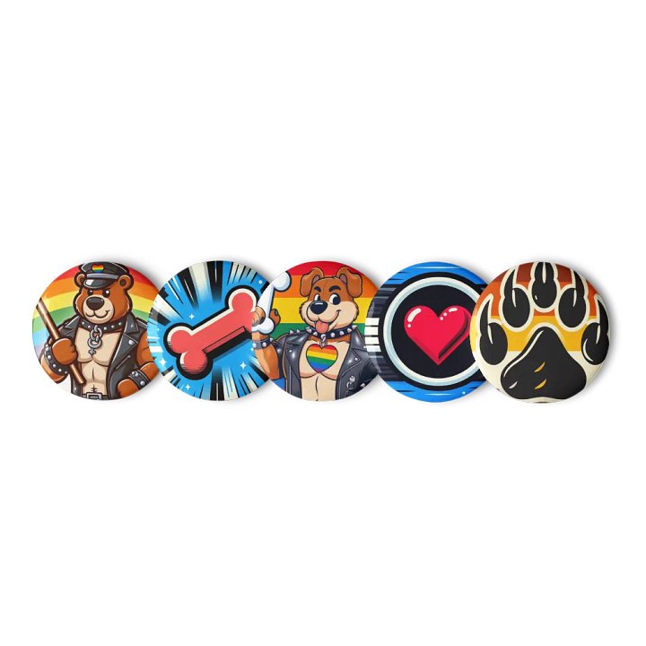 Leather, Bear, Pup, Pride Pins product image (3)