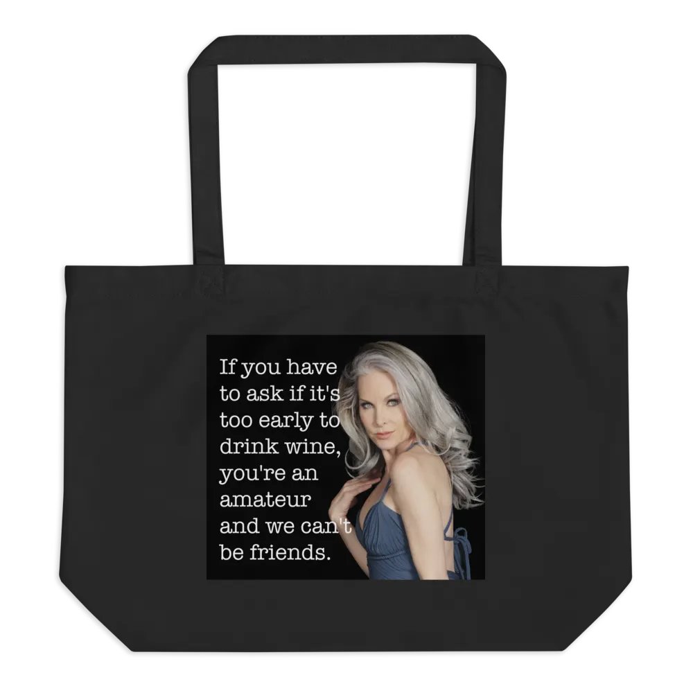 Wine Lover's Organic Tote product image (1)