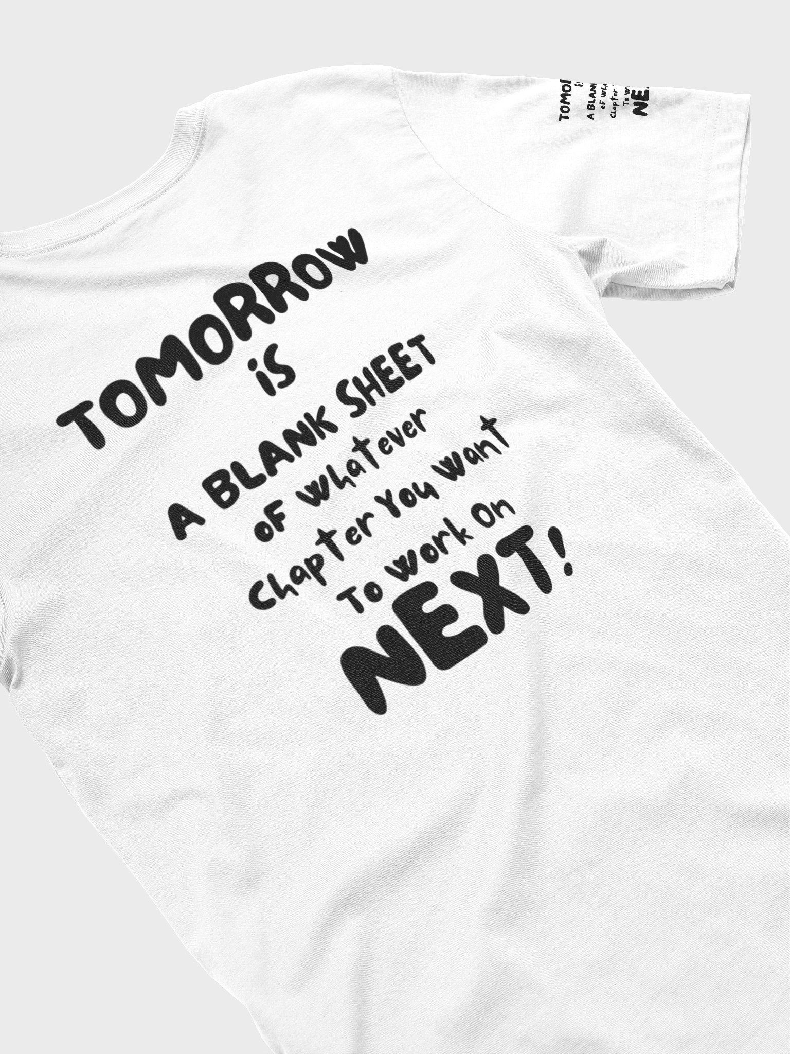 Blank Sheet Motivation T-Shirt product image (4)