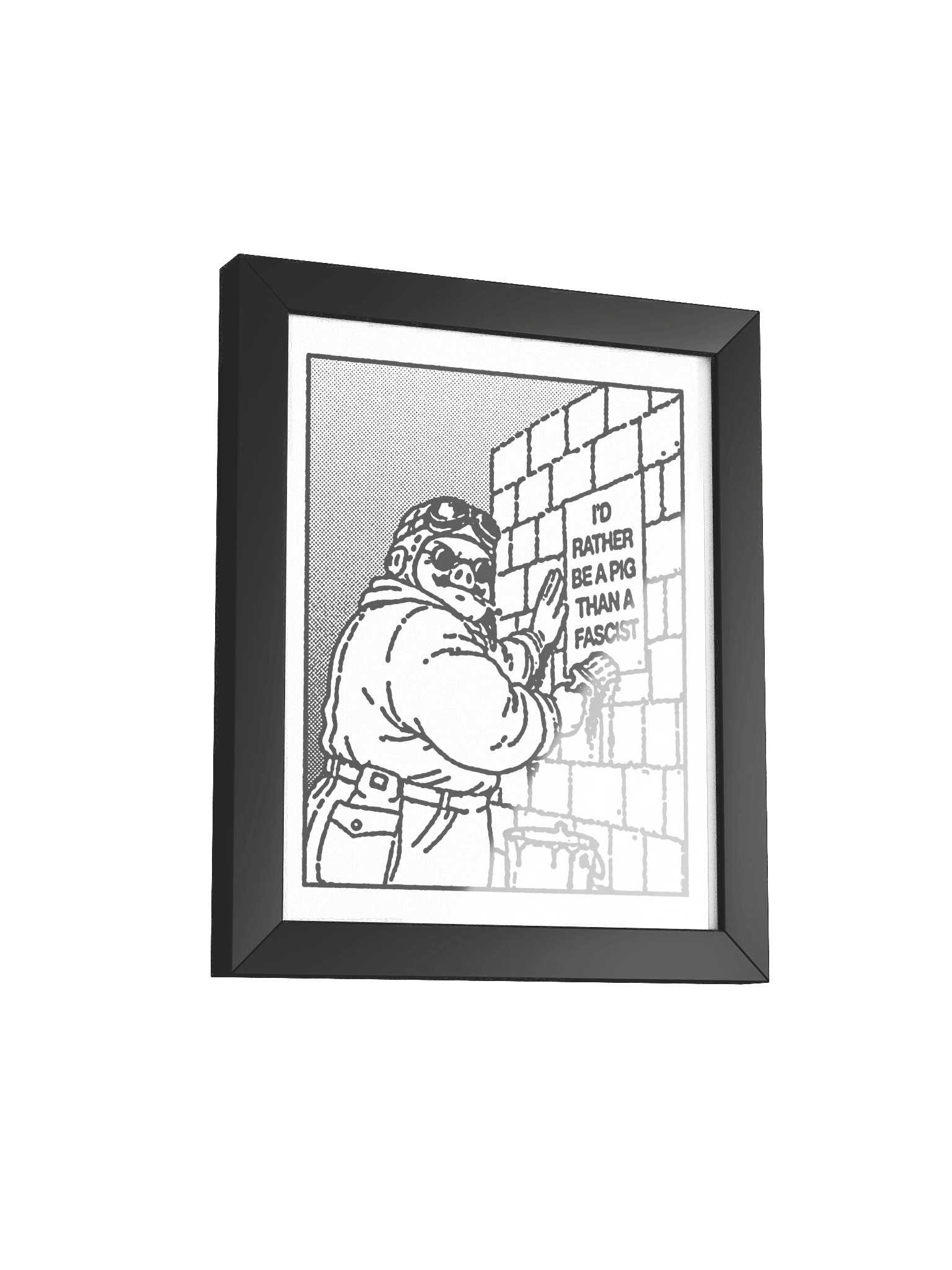 BE A PIG ! Framed Print. number 6 product image (2)