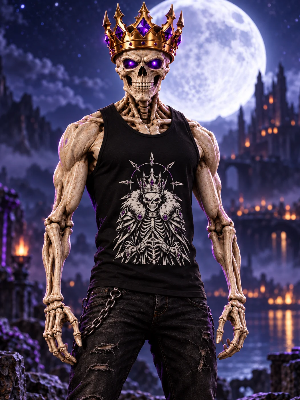 Undead Halo King Tank product image (1)