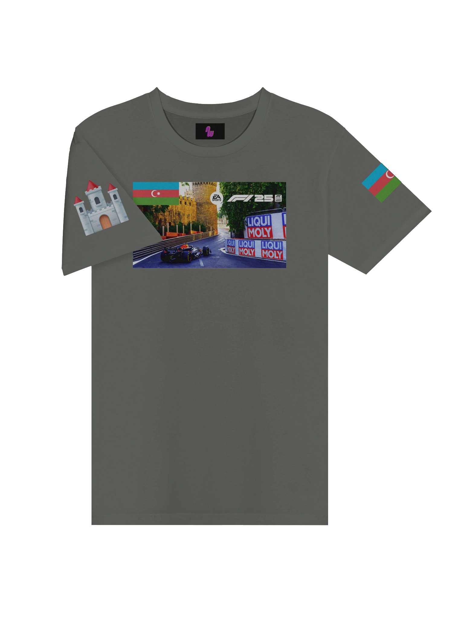 NyteWatch F1 25 Episode 17 Azerbaijan GP Unisex T-Shirt product image (3)