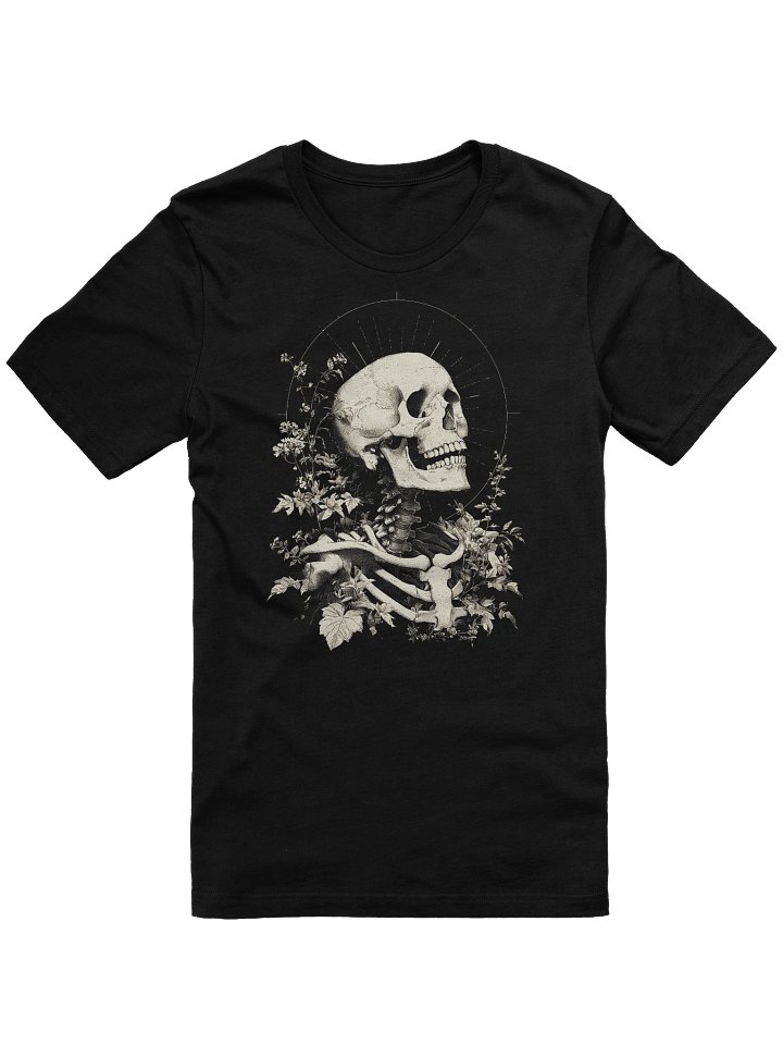 Corpus Hermeticum - Nature of the Corruptible Body, Divine Spirit of Man and Nature, Occult Woodcut T-Shirt product image (1)
